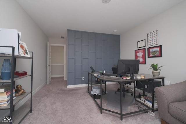 11663 Winnower, Noblesville, IN 46060 - office area featuring light carpet and baseboards