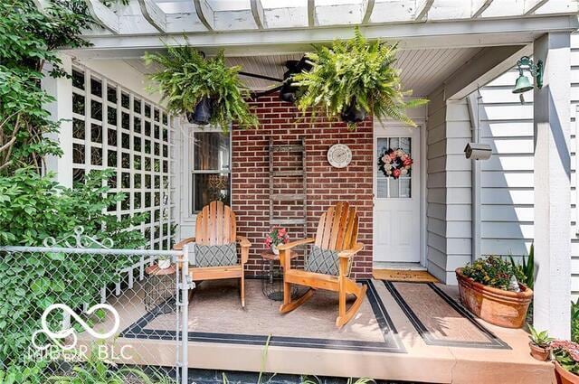 5363 Primrose Ave, Indianapolis, IN 46220 - view of patio