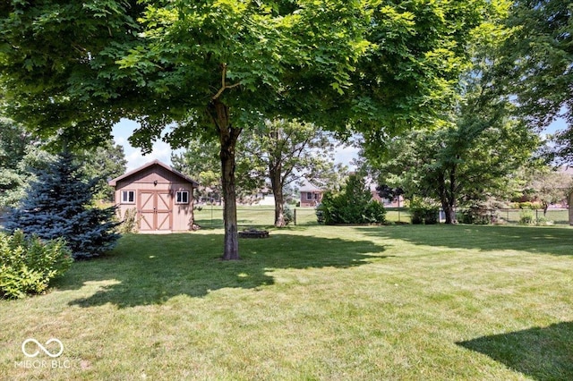 770 Viewpoint Dr, Plainfield, IN 46168 - view of yard with a shed