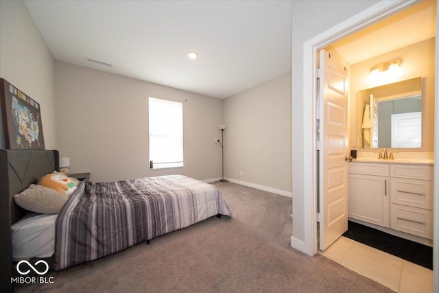3609 Merchmont Rd, Bargersville, IN 46106 - bedroom featuring carpet flooring and connected bathroom
