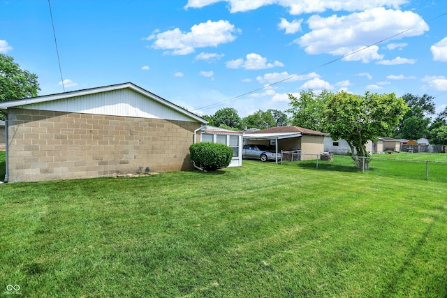 3322 N Riley Ave N, Indianapolis, IN 46218 - view of yard