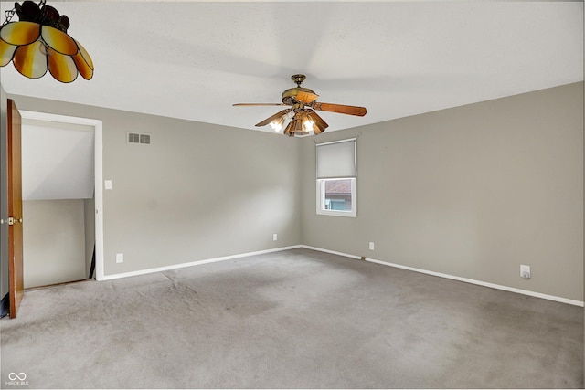 3322 N Riley Ave N, Indianapolis, IN 46218 - carpeted spare room with ceiling fan and baseboards