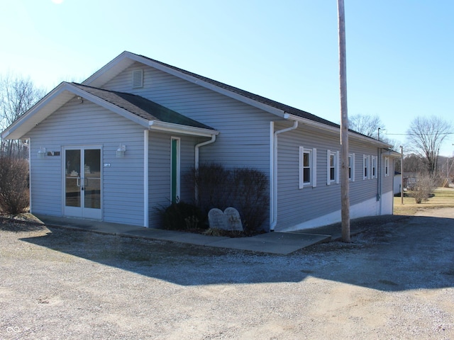 1267 W 750 S, Trafalgar, IN 46181 - view of front of house featuring french doors