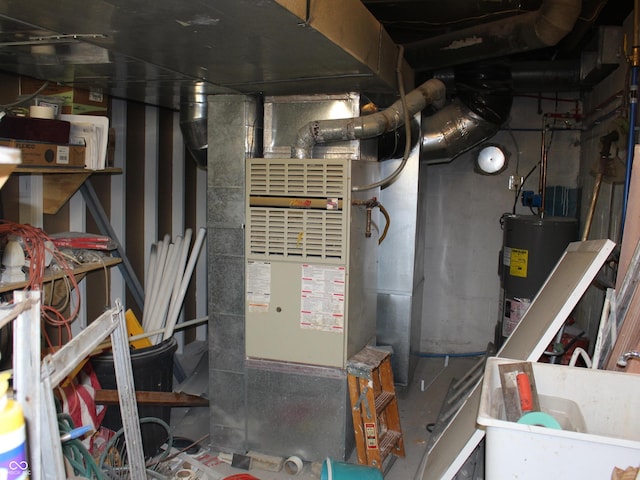 1267 W 750 S, Trafalgar, IN 46181 - utilities featuring water heater