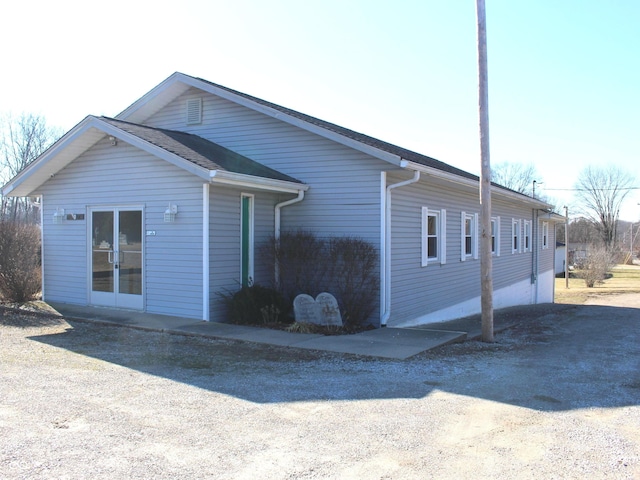 1267 W 750 S, Trafalgar, IN 46181 - view of front of home featuring french doors
