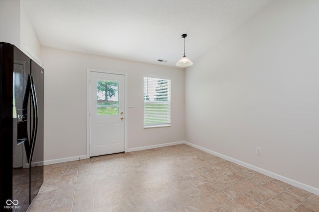 12121 Driftstone Dr, Fishers, IN 46037 - unfurnished dining area featuring baseboards
