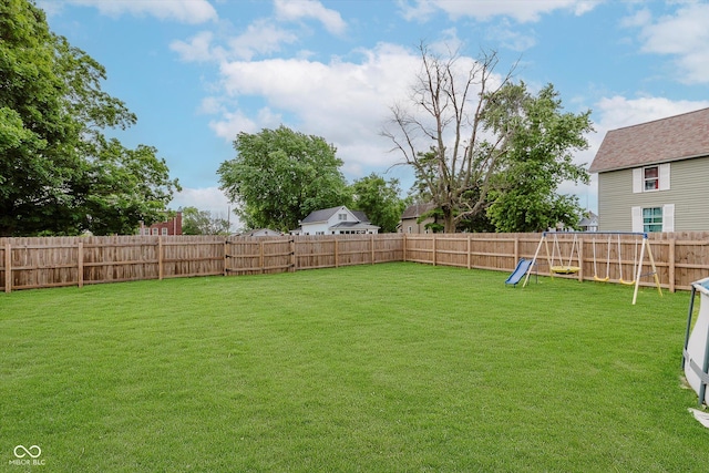 216 N Clinton St, Boswell, IN 47921 - view of fenced backyard