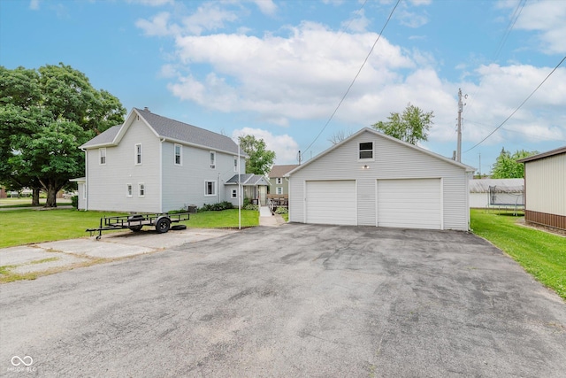 216 N Clinton St, Boswell, IN 47921 - view of detached garage