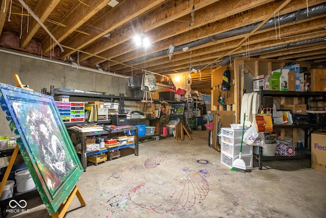 6532 Amherst Way, Zionsville, IN 46077 - view of unfinished below grade area