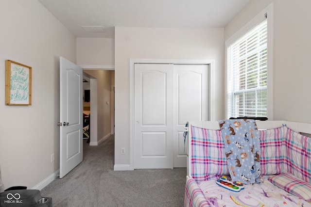 15098 Newburyport Dr, Fortville, IN 46040 - bedroom featuring carpet flooring and a closet