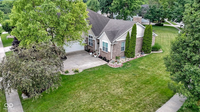 15098 Newburyport Dr, Fortville, IN 46040 - aerial view of property and surrounding area