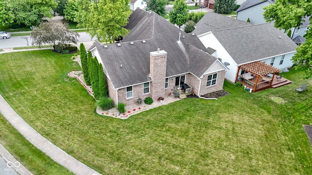 15098 Newburyport Dr, Fortville, IN 46040 - aerial view of property and surrounding area