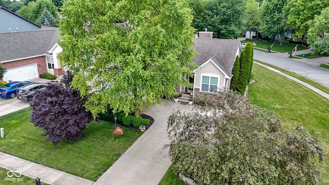 15098 Newburyport Dr, Fortville, IN 46040 - aerial view of property and surrounding area