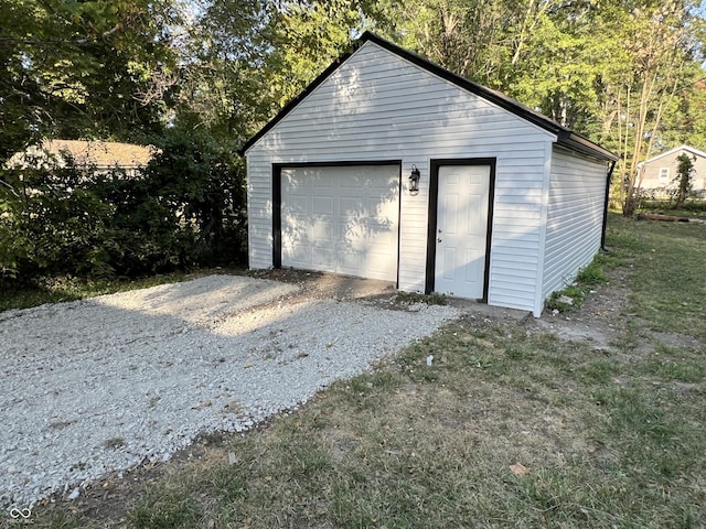 937 N Routiers Ave, Indianapolis, IN 46219 - view of detached garage