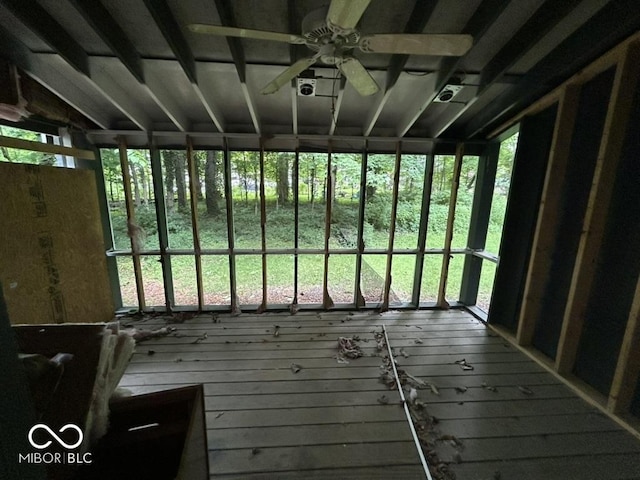 8407 Campbell Ct, Mooresville, IN 46158 - view of unfurnished sunroom