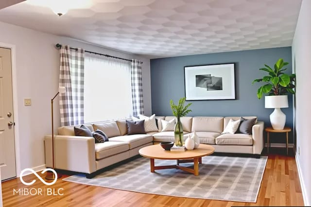 8905 Maze Rd, Indianapolis, IN 46259 - living area with wood finished floors