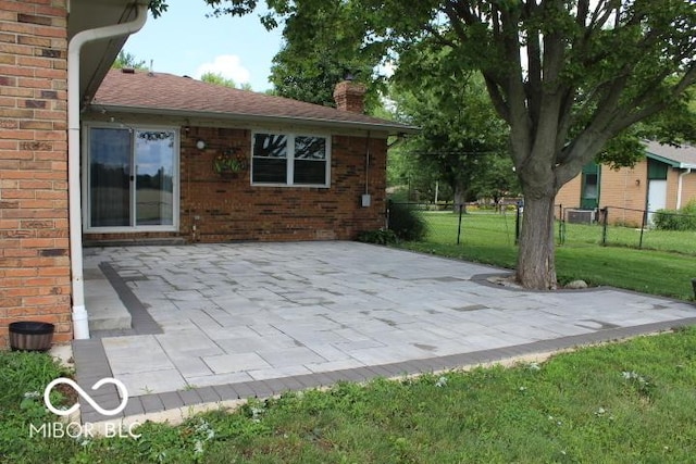 8905 Maze Rd, Indianapolis, IN 46259 - view of patio