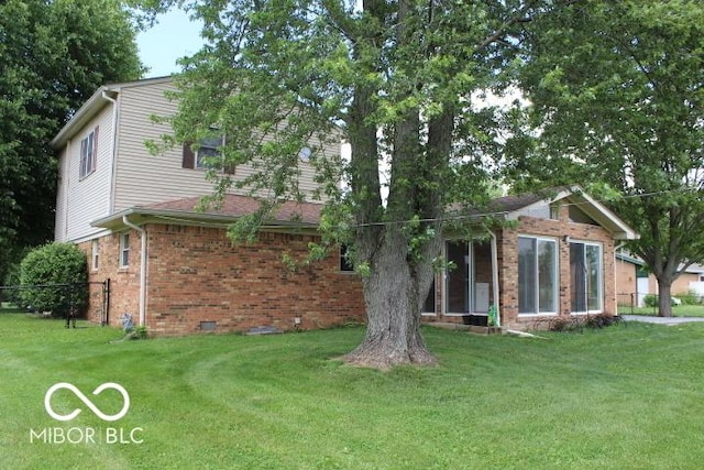 8905 Maze Rd, Indianapolis, IN 46259 - view of front of property with brick siding