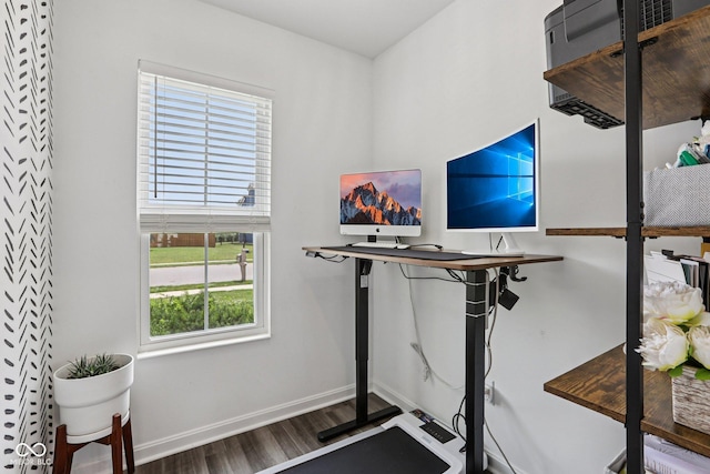 1414 W Springhurst Blvd, Greenfield, IN 46140 - office space featuring wood finished floors and baseboards