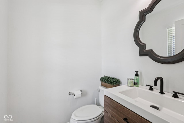 1414 W Springhurst Blvd, Greenfield, IN 46140 - bathroom featuring vanity and toilet