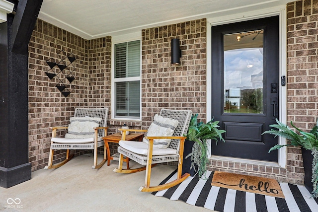 1414 W Springhurst Blvd, Greenfield, IN 46140 - entrance to property featuring brick siding and covered porch