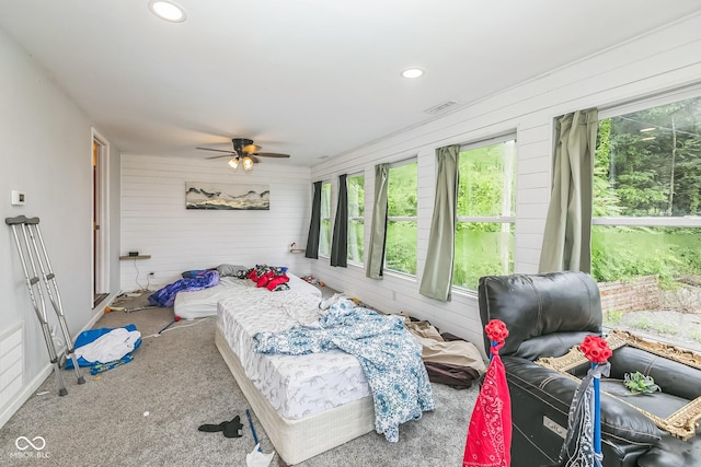 8783 State Road 56, Aurora, IN 47001 - sunroom / solarium featuring ceiling fan