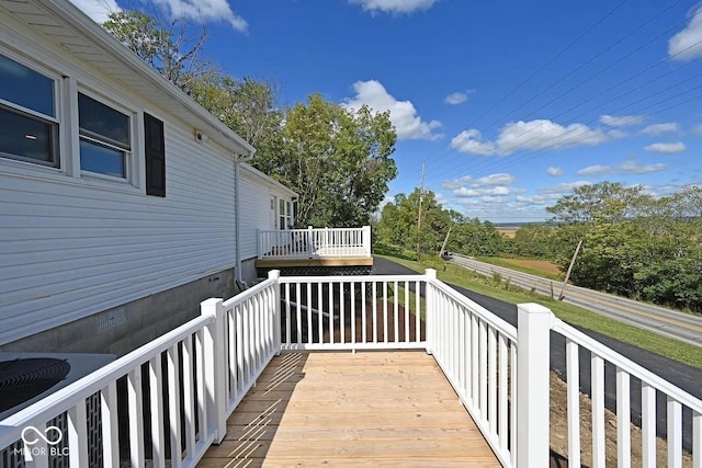 8783 State Road 56, Aurora, IN 47001 - view of wooden deck