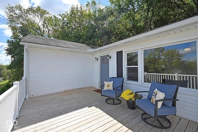 8783 State Road 56, Aurora, IN 47001 - view of wooden terrace