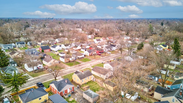 1940 N Drexel Ave, Indianapolis, IN 46218 - view of property location with nearby suburban area