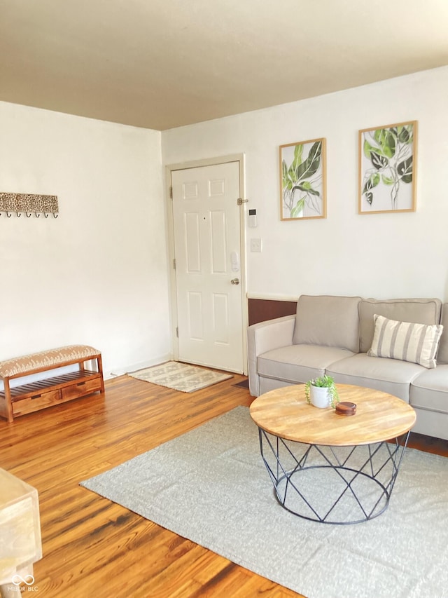 1940 N Drexel Ave, Indianapolis, IN 46218 - living area featuring wood finished floors