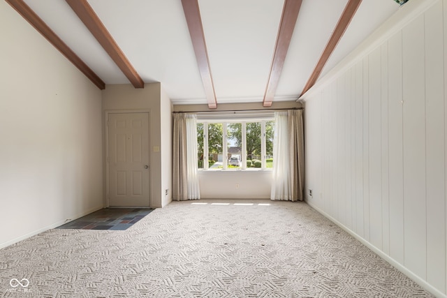 3388 S Leonard Rd, New Palestine, IN 46163 - empty room with carpet flooring and baseboards