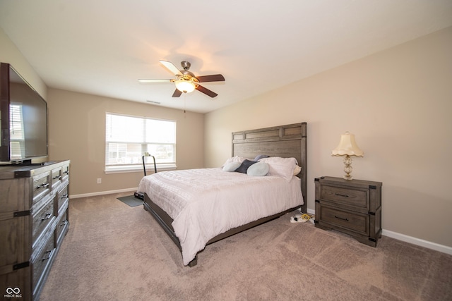 610 Sawtooth St, Westfield, IN 46074 - bedroom featuring carpet flooring and ceiling fan