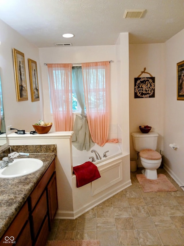 8333 Pine Branch Ln, Indianapolis, IN 46234 - bathroom featuring vanity and bathing tub / shower combination