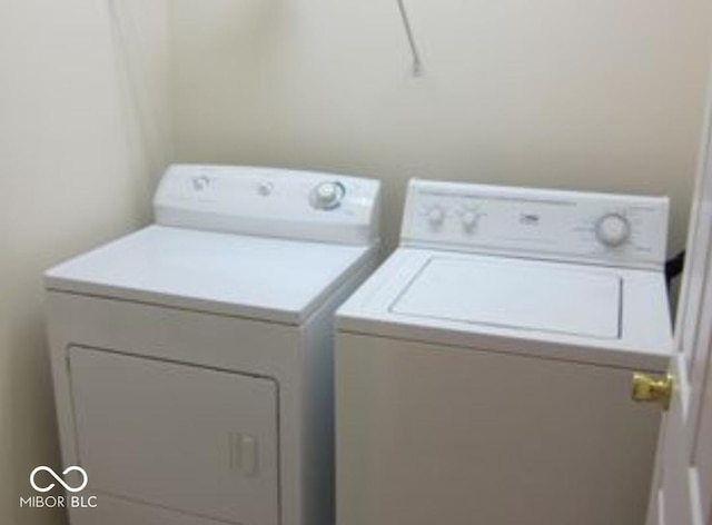 8333 Pine Branch Ln, Indianapolis, IN 46234 - washroom with washer and dryer