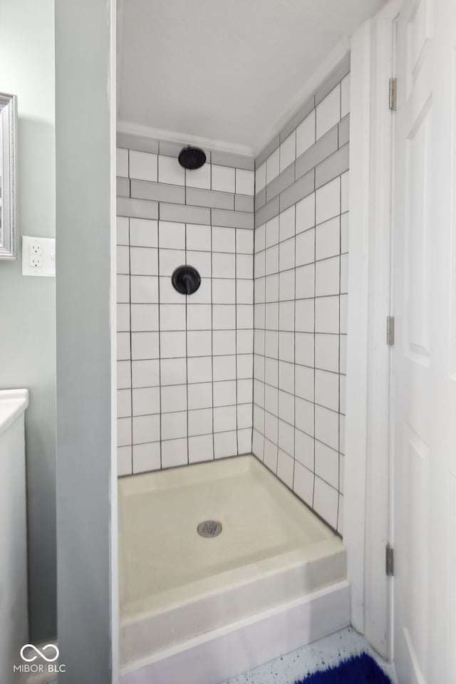11710 W State Road 32, Yorktown, IN 47396 - full bathroom featuring a stall shower