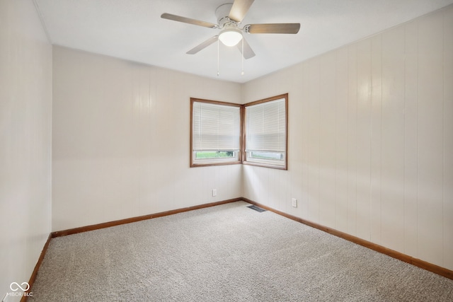 11710 W State Road 32, Yorktown, IN 47396 - empty room featuring carpet and ceiling fan
