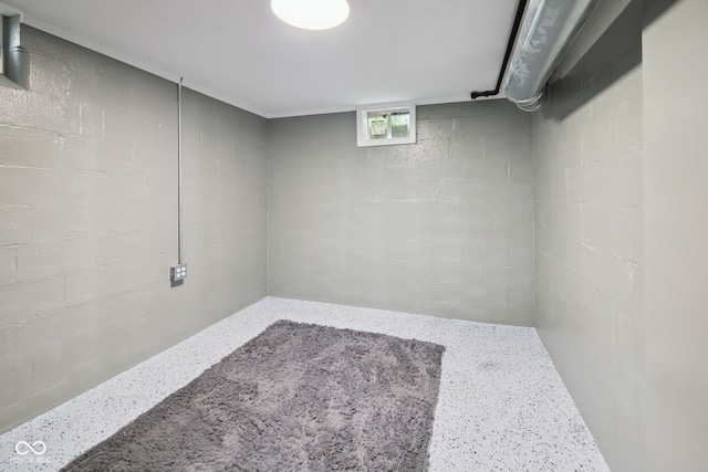 11710 W State Road 32, Yorktown, IN 47396 - basement featuring concrete block wall