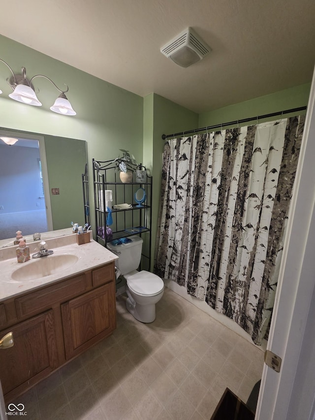 21 Watson Dr, Trafalgar, IN 46181 - full bathroom featuring vanity and a shower with shower curtain