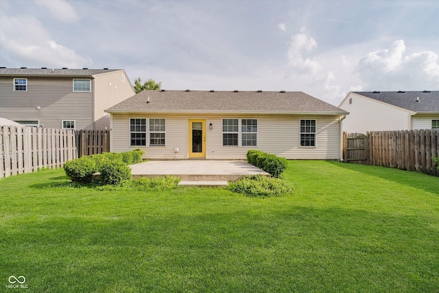 16629 Greensboro Dr, Westfield, IN 46074 - rear view of property featuring a patio area and a fenced backyard