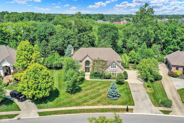 13779 Stone Dr, Carmel, IN 46032 - view from above of property