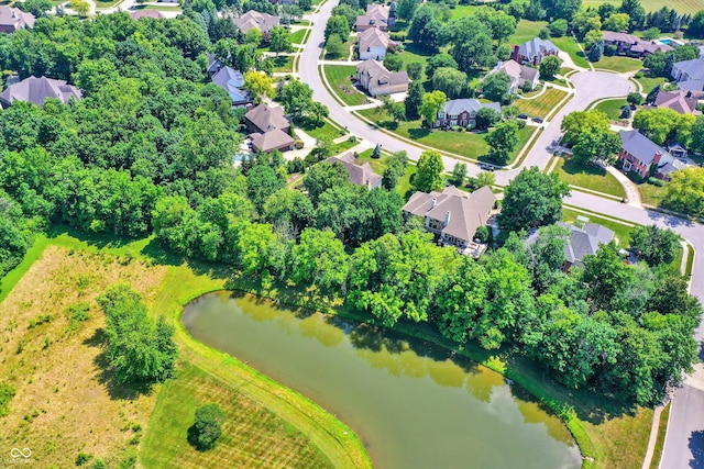 13779 Stone Dr, Carmel, IN 46032 - aerial view of property's location featuring nearby suburban area and a nearby body of water