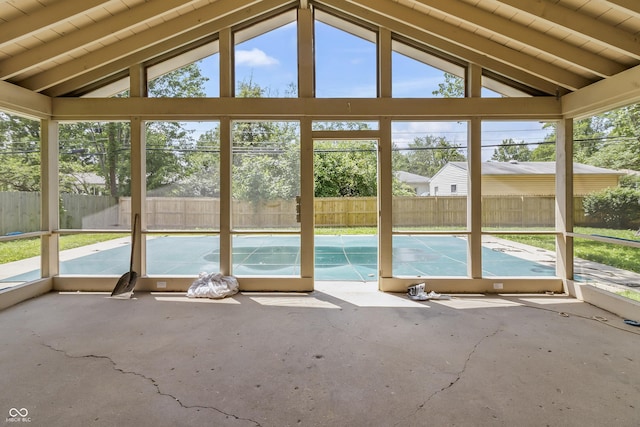 8246 Windcombe Blvd, Indianapolis, IN 46240 - view of unfurnished sunroom