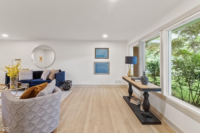 8246 Windcombe Blvd, Indianapolis, IN 46240 - living room with wood finished floors and recessed lighting