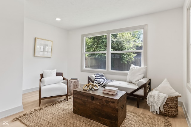 8246 Windcombe Blvd, Indianapolis, IN 46240 - living area featuring light wood finished floors and recessed lighting