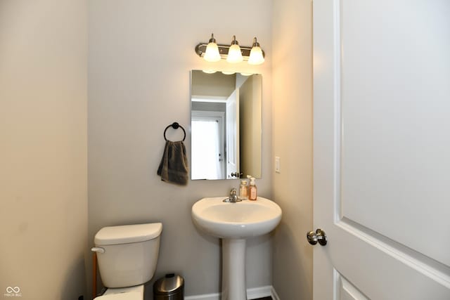 3443 Thomas Jefferson St, Westfield, IN 46074 - bathroom with toilet and a sink