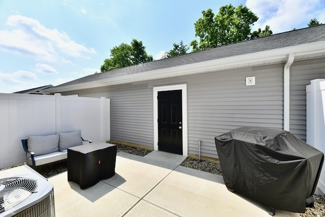 3443 Thomas Jefferson St, Westfield, IN 46074 - view of patio with area for grilling and outdoor lounge area