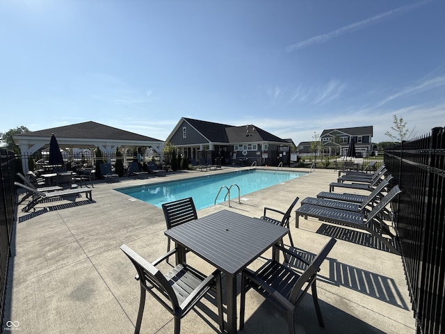 3443 Thomas Jefferson St, Westfield, IN 46074 - community pool with a patio
