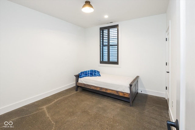 1905 N Alabama St, Indianapolis, IN 46202 - bedroom featuring finished concrete flooring and recessed lighting