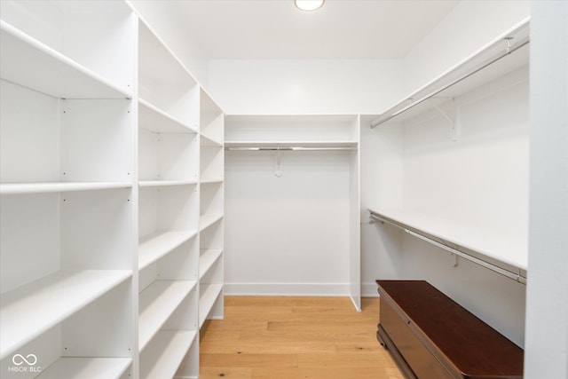 1905 N Alabama St, Indianapolis, IN 46202 - walk in closet with light wood-style floors