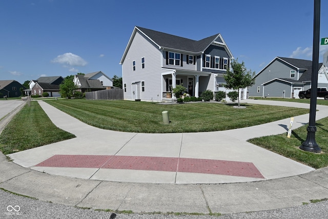 2734 Chalbury Dr, Plainfield, IN 46168 - view of front of home with a residential view and board and batten siding